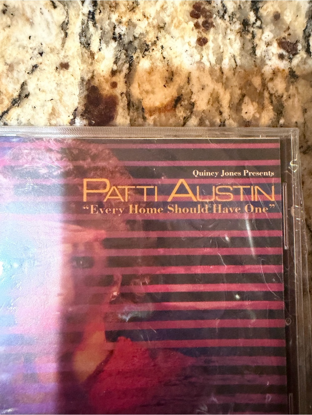 Patti Austin 'Every Home Should Have One' CD - Pink & Black Striped Cover